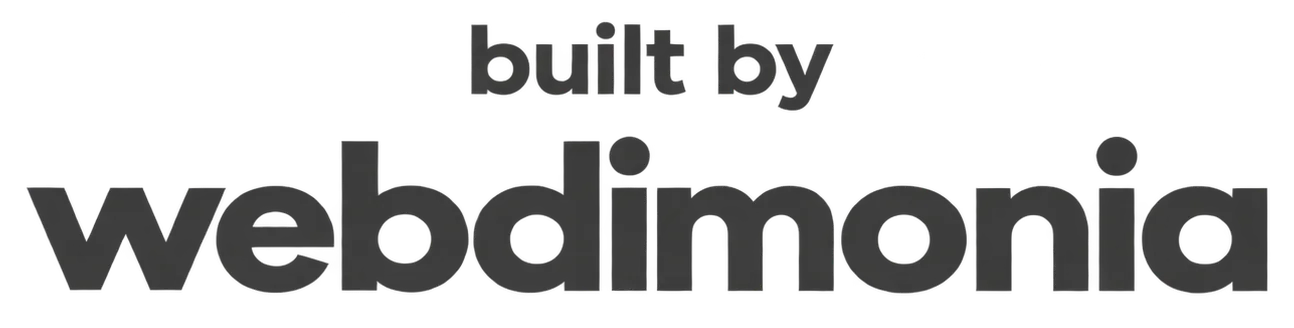 Built by Webdimonia